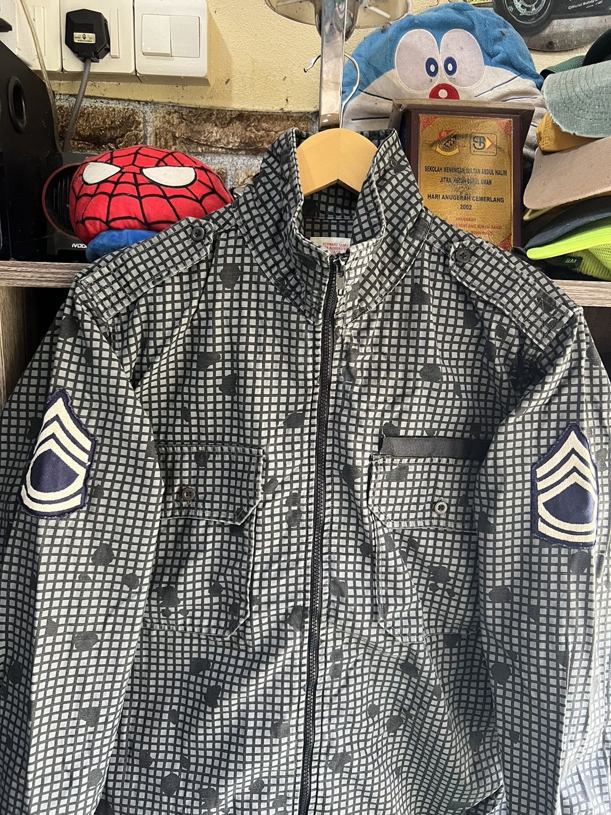 Other 🔥Schwarz Gumu Army Zipper Jacket Size US S / EU 44-46 / 1 - 4 Thumbnail