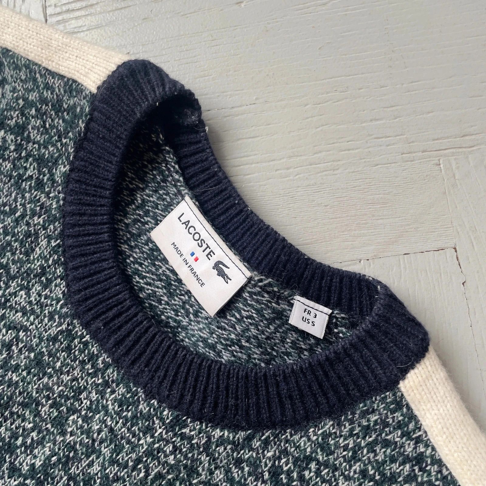 Lacoste Lacoste Preppy Crewneck Jumper Size US S / EU 44-46 / 1 - 6 Thumbnail