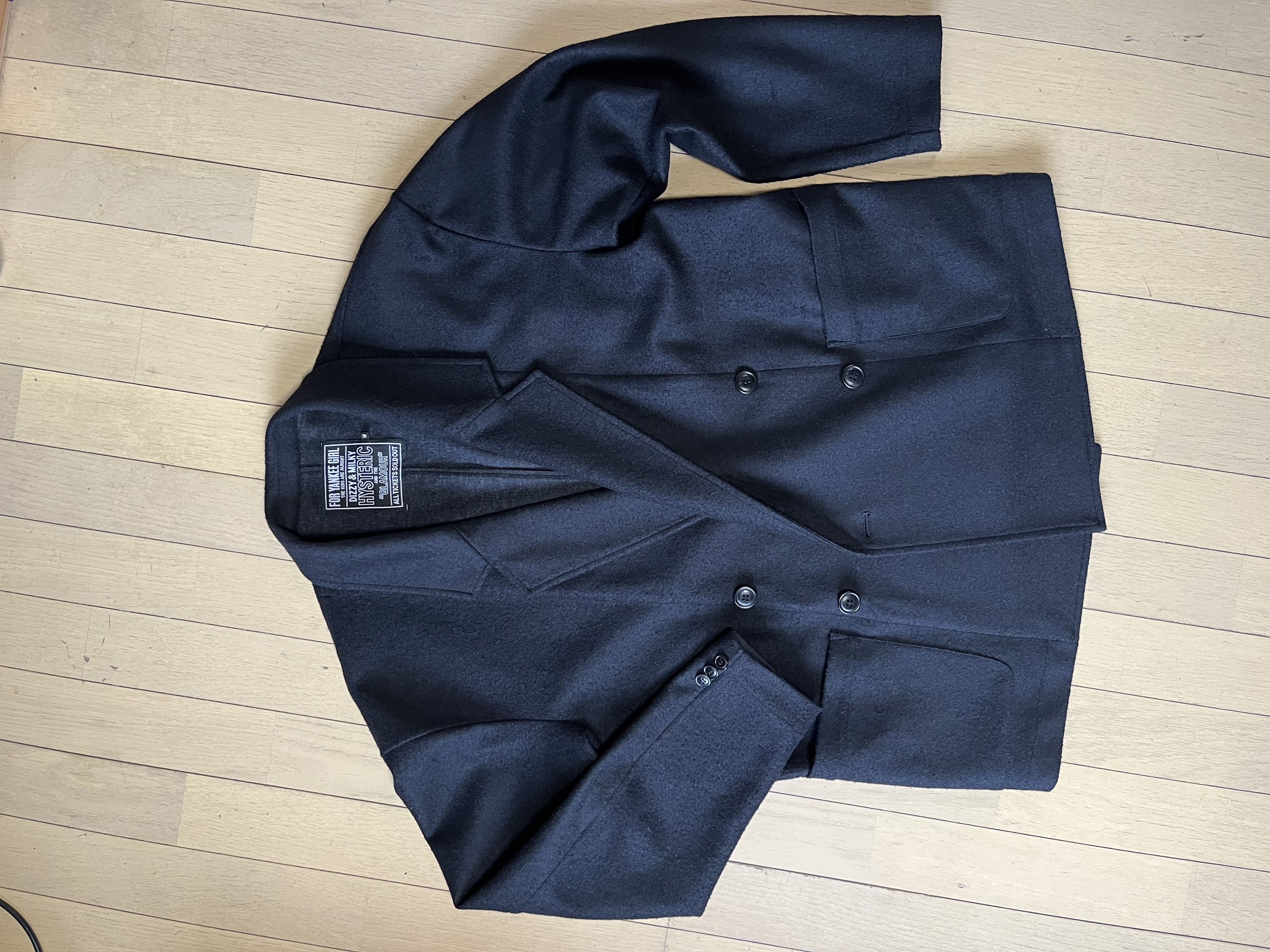 Hysteric Glamour Hysteric Glamour Short Felt Trench Coat Size 38S - 1 Thumbnail
