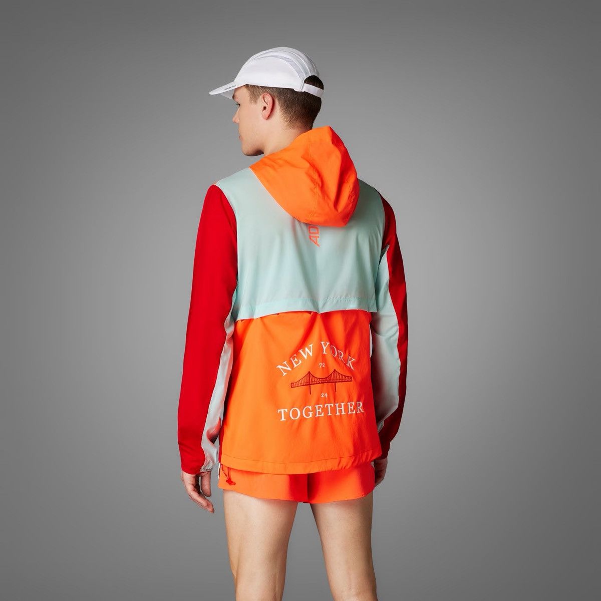 Adidas Adidas New York City Running Light Jacket Size US L / EU 52-54 / 3 - 2 Thumbnail