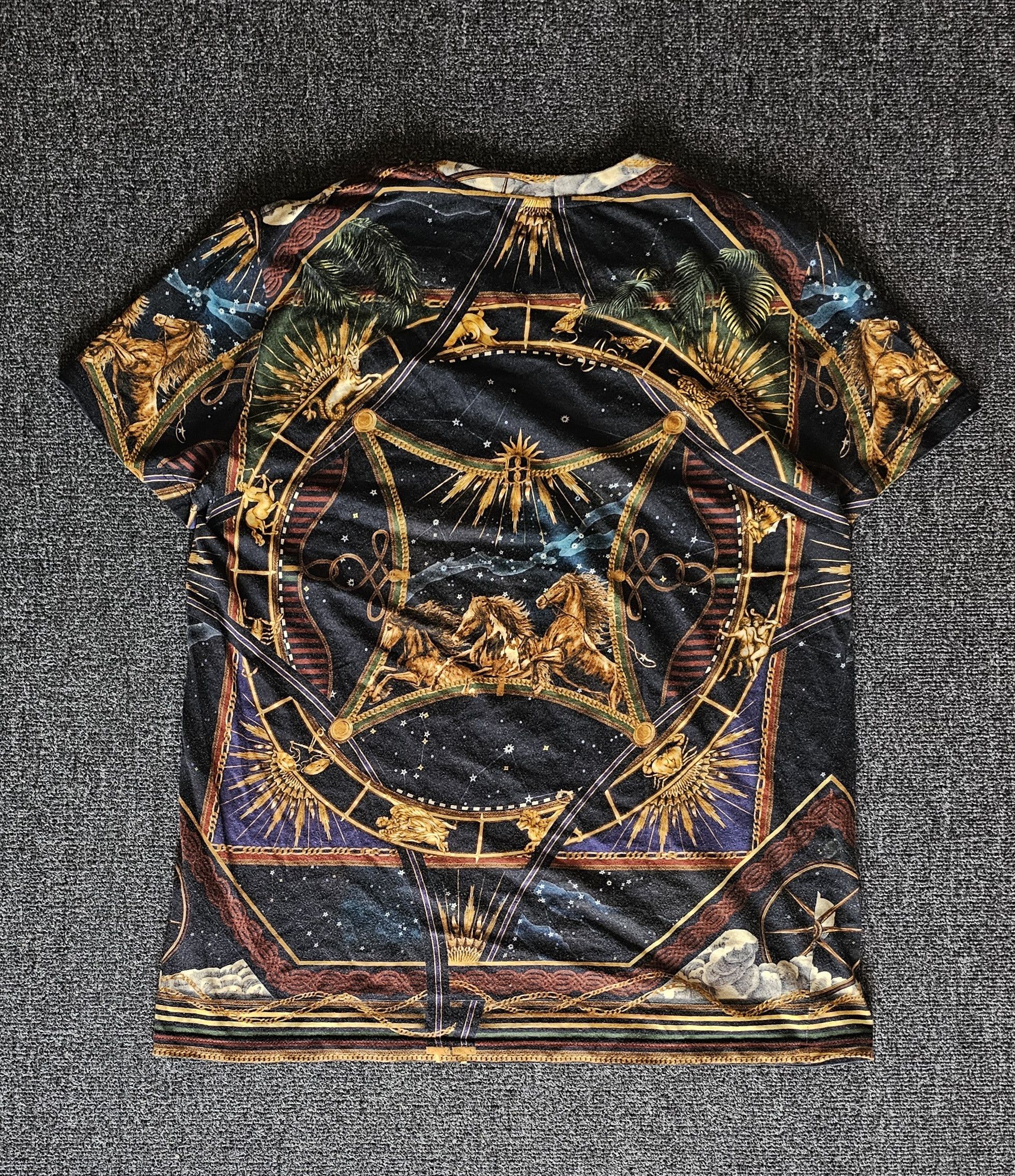 Balmain Balmain Men's Star Equestrian T-shirt Size L Size US L / EU 52-54 / 3 - 5 Thumbnail