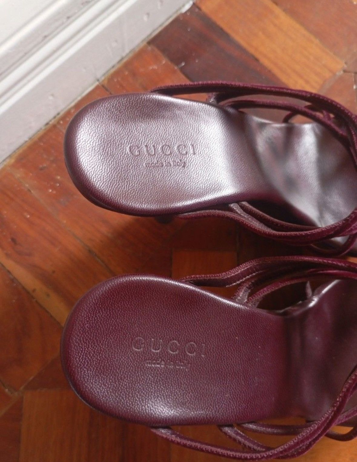 Gucci × Tom Ford Gucci Tom Ford Wooden Wedge Size US 6 / IT 36 - 3 Thumbnail