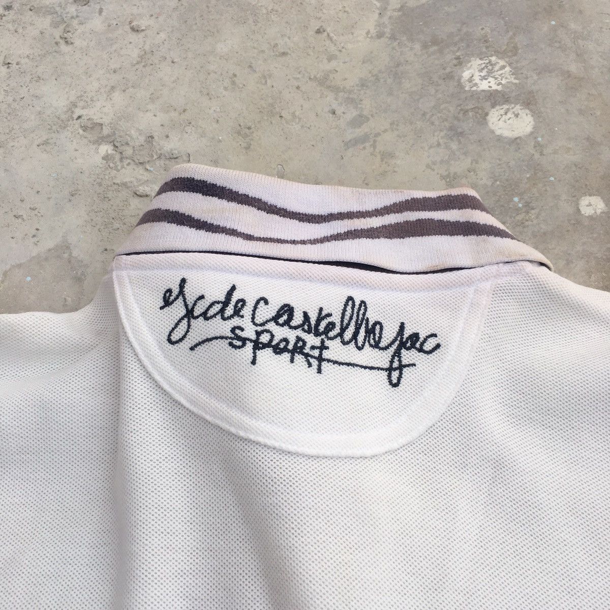 Jean Charles De Castelbajac × Vintage Vintage Jean Charles De Castlebajac Sport Polo Tee Size US M / EU 48-50 / 2 - 9 Thumbnail