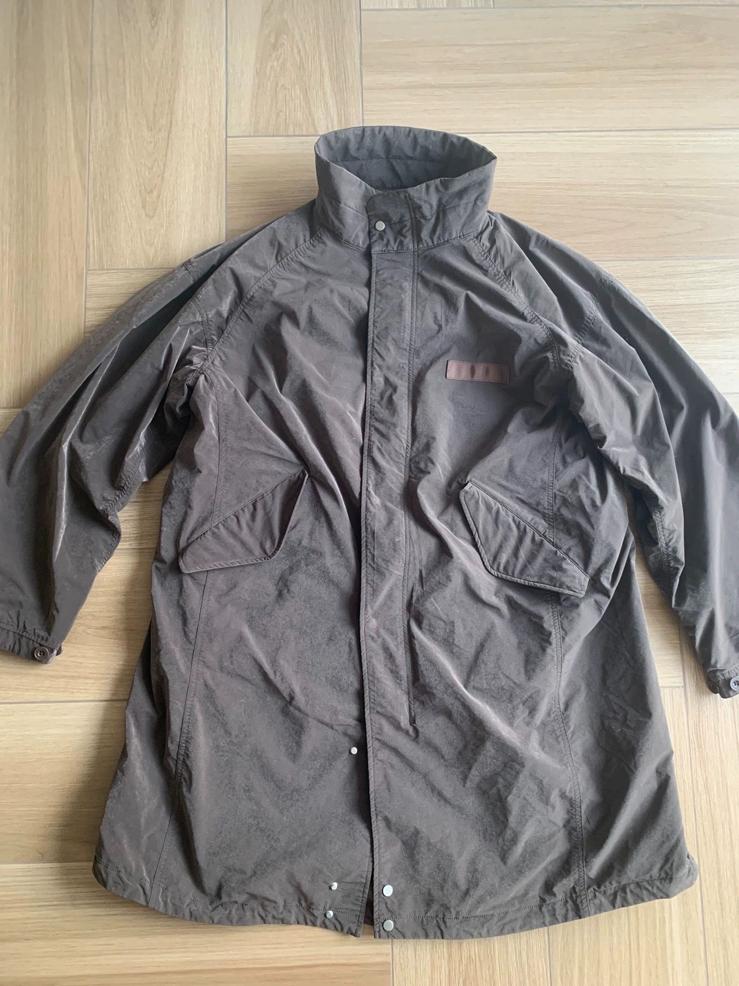 Nonnative nonnative TROOPER COAT nylon brown size 3 GORE-TEX Size US L / EU 52-54 / 3 - 1 Thumbnail