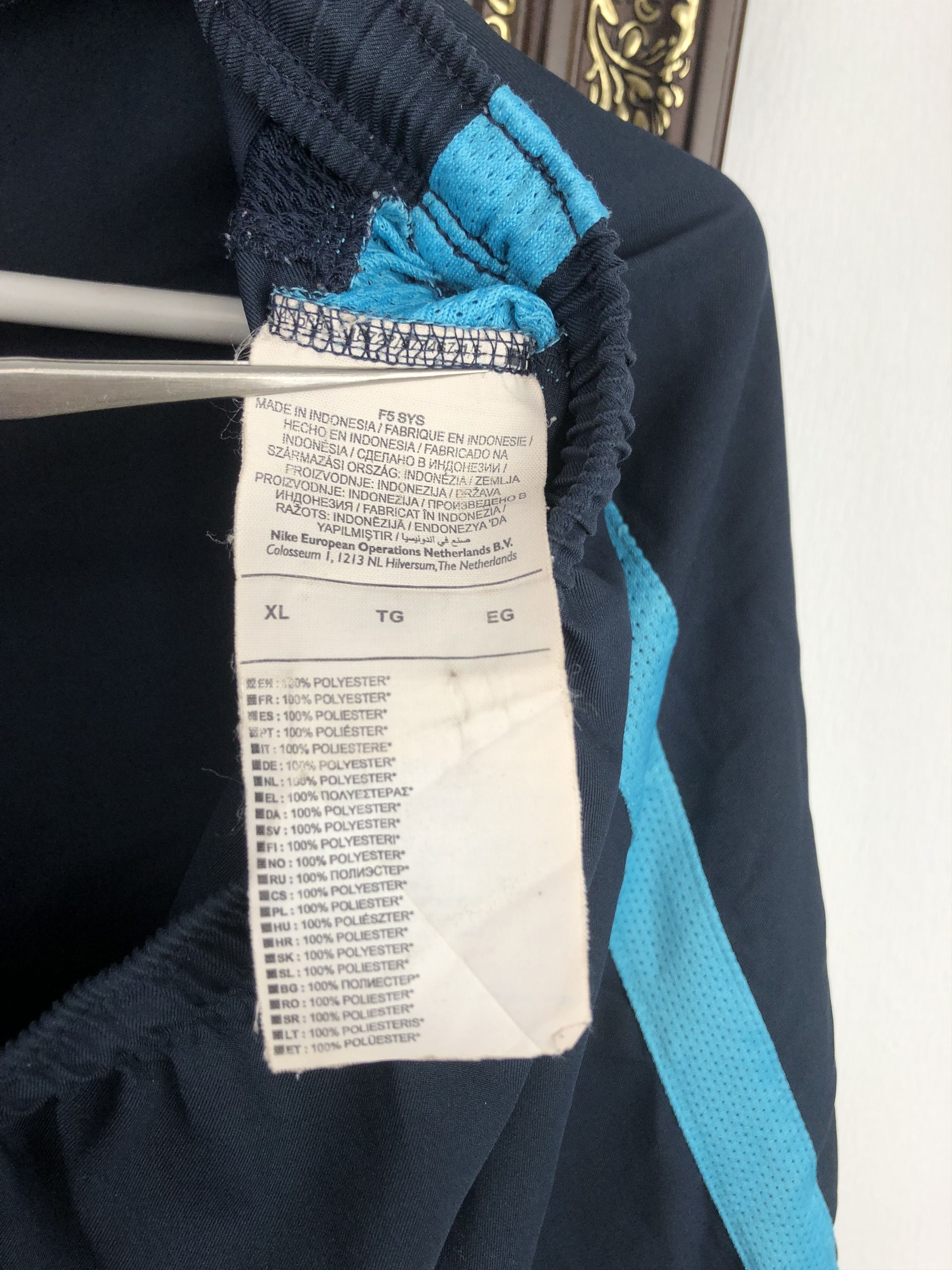 Nike Manchester City Nike Football Shorts Mens Soccer XL Size US 36 / EU 52 - 7 Thumbnail