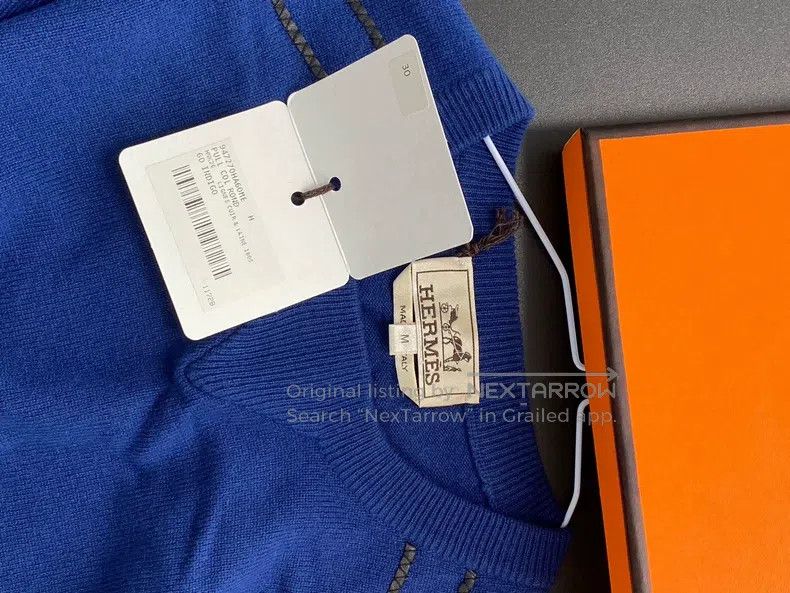 Hermes Hermes Turtleneck Knit Top, Scholar Blue Size US M / EU 48-50 / 2 - 4 Thumbnail