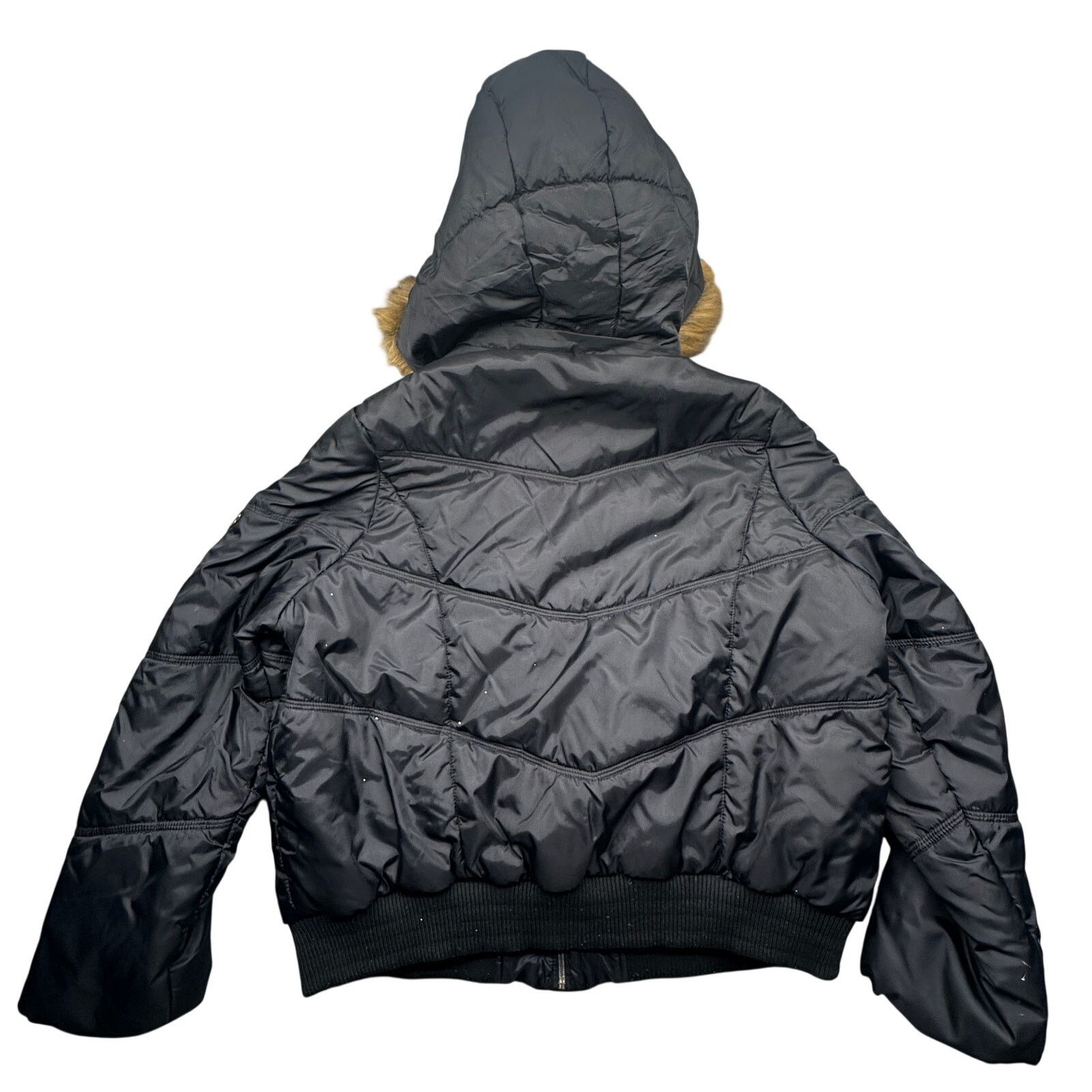 Other Vintage Baby Phat Puffer Bomber Jacket Women 3X Plus Faux Size 3XL / US 20-22 - 2 Thumbnail