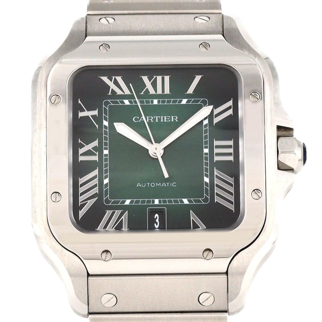 Cartier Cartier Santos de Cartier Stainless Steel Watch Metal Automatic WSSA0062 DUTY FREE for USA