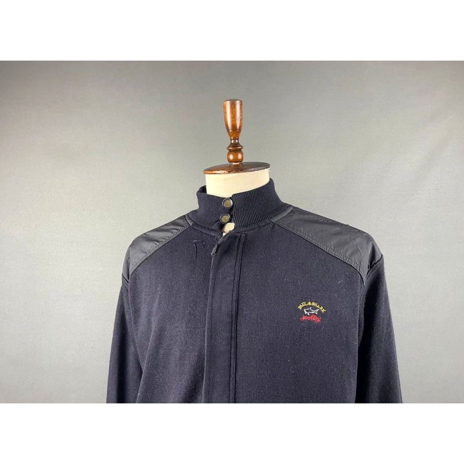 Paul & Shark Paul & Shark Jacket Mens Size L Blue Wool Knit Yachting Long Sleeve Zipper Size US L / EU 52-54 / 3 - 3 Thumbnail