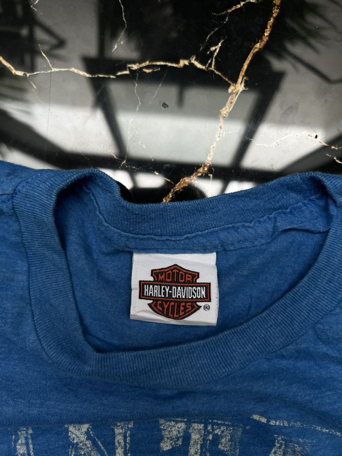 Harley Davidson × Vintage 90’s HARLEY DAVIDSON TOMBSTONE ARIZONA DISTRESSED RARE TEE Size US L / EU 52-54 / 3 - 7 Thumbnail