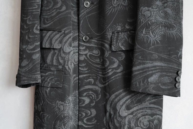 Yohji Yamamoto Yohji Yamamoto 22 AW Long Yun Man Printing and Discharging Size US M / EU 48-50 / 2 - 5 Thumbnail