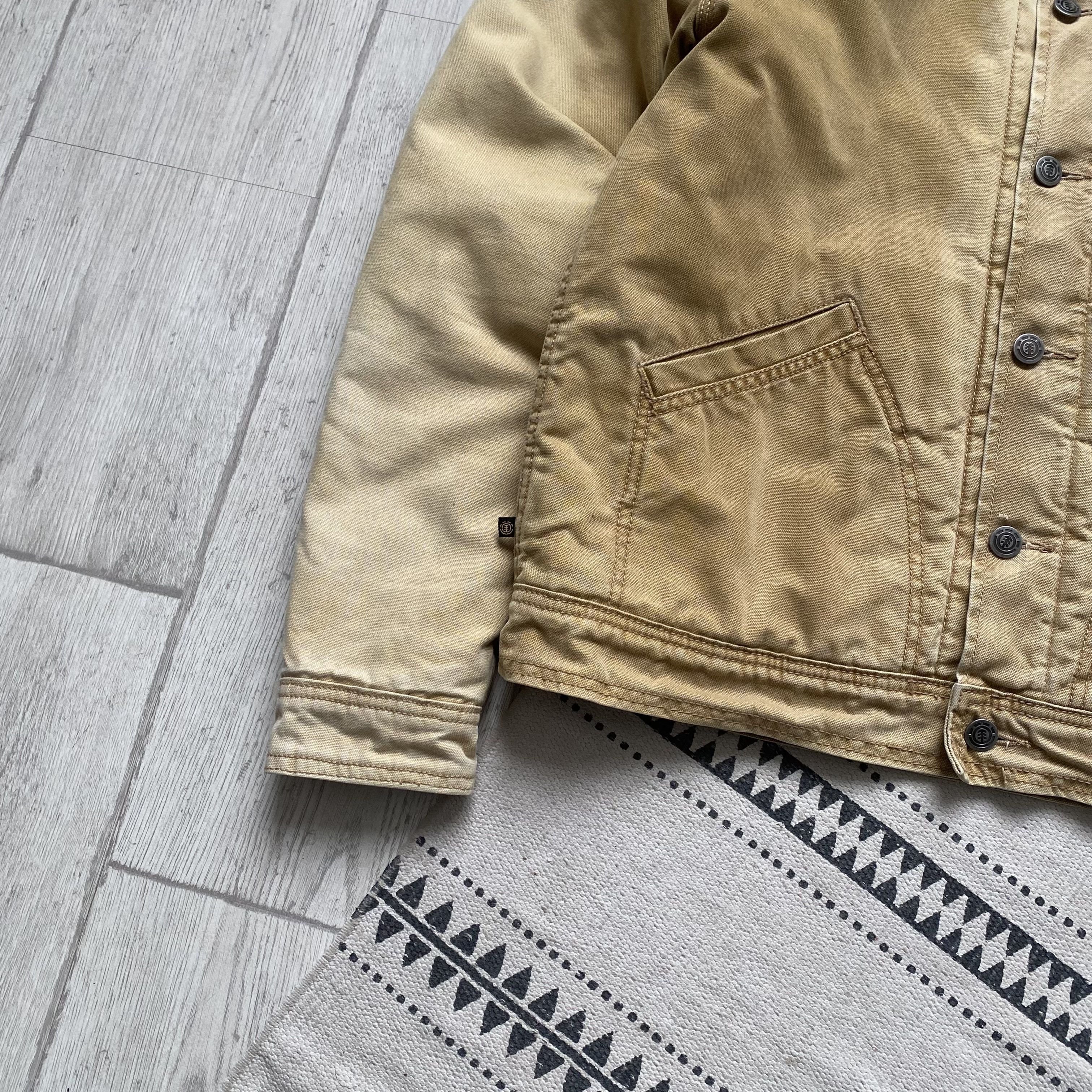 Carhartt 🪓Vintage Faded Carhartt Style Work jacket skater ELEMENT Size US S / EU 44-46 / 1 - 5 Thumbnail