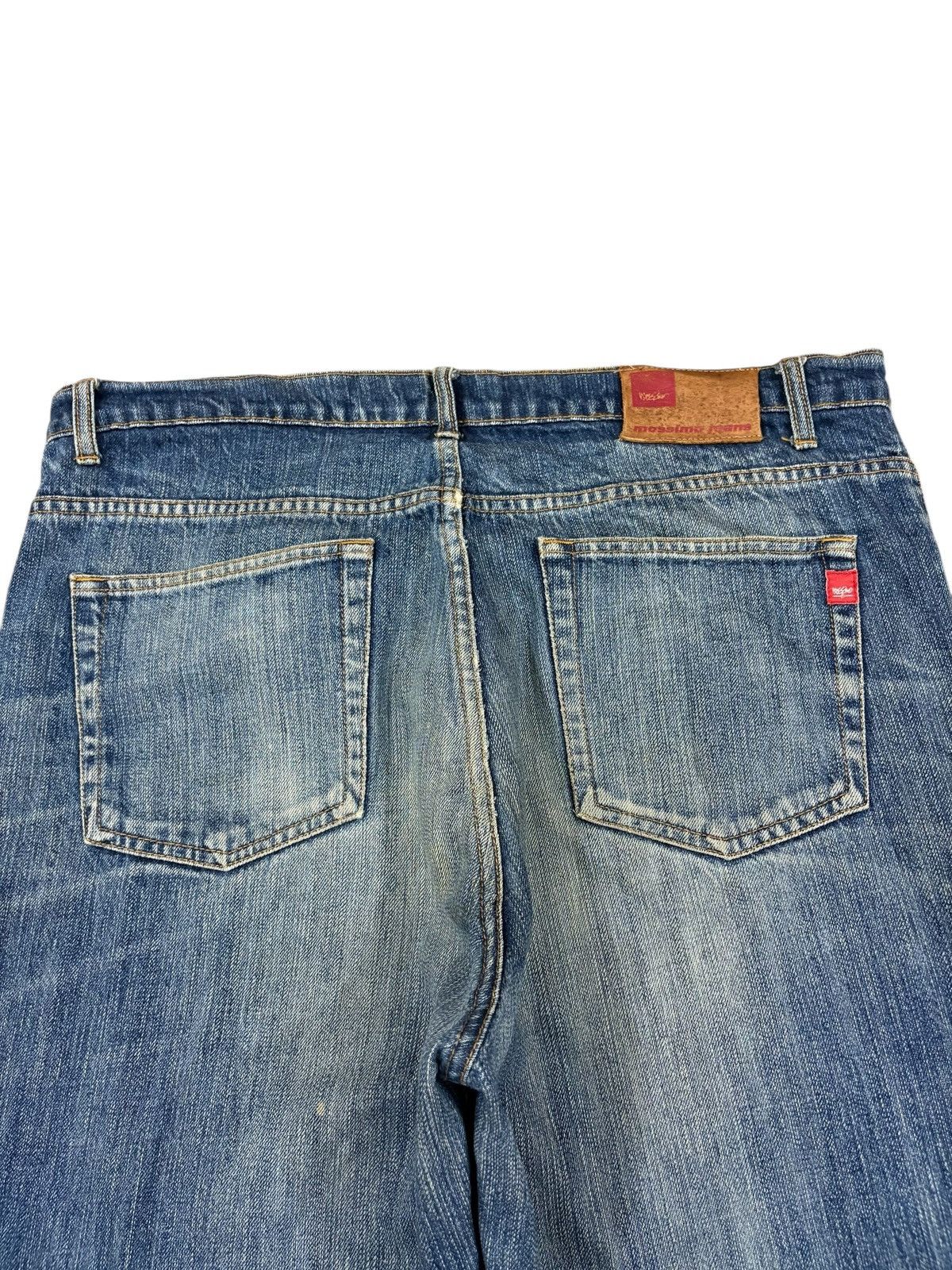 Mossimo Vintage Japanese Mossimo Faded Distressed Baggy Jeans Size US 38 / EU 54 - 8 Thumbnail