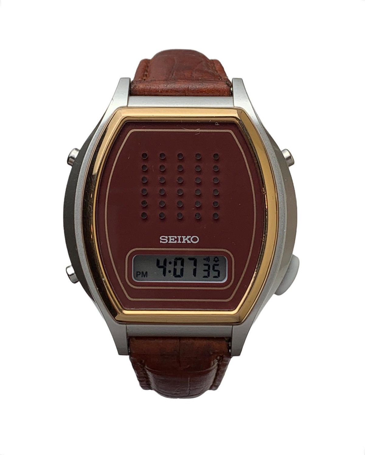 Vintage 1990S SEIKO AUDIO DIGITAL WATCH Size ONE SIZE - 2 Thumbnail