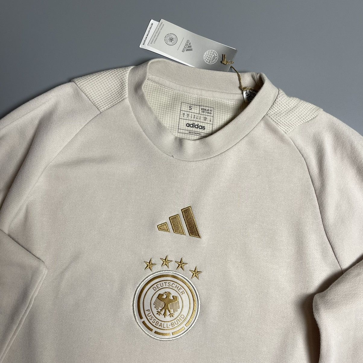 Adidas × Vintage NWT GERMANY ADIDAS 2022/2023 FOOTBALL SOCCER CREW SWEATSHIRT Size US S / EU 44-46 / 1 - 3 Thumbnail