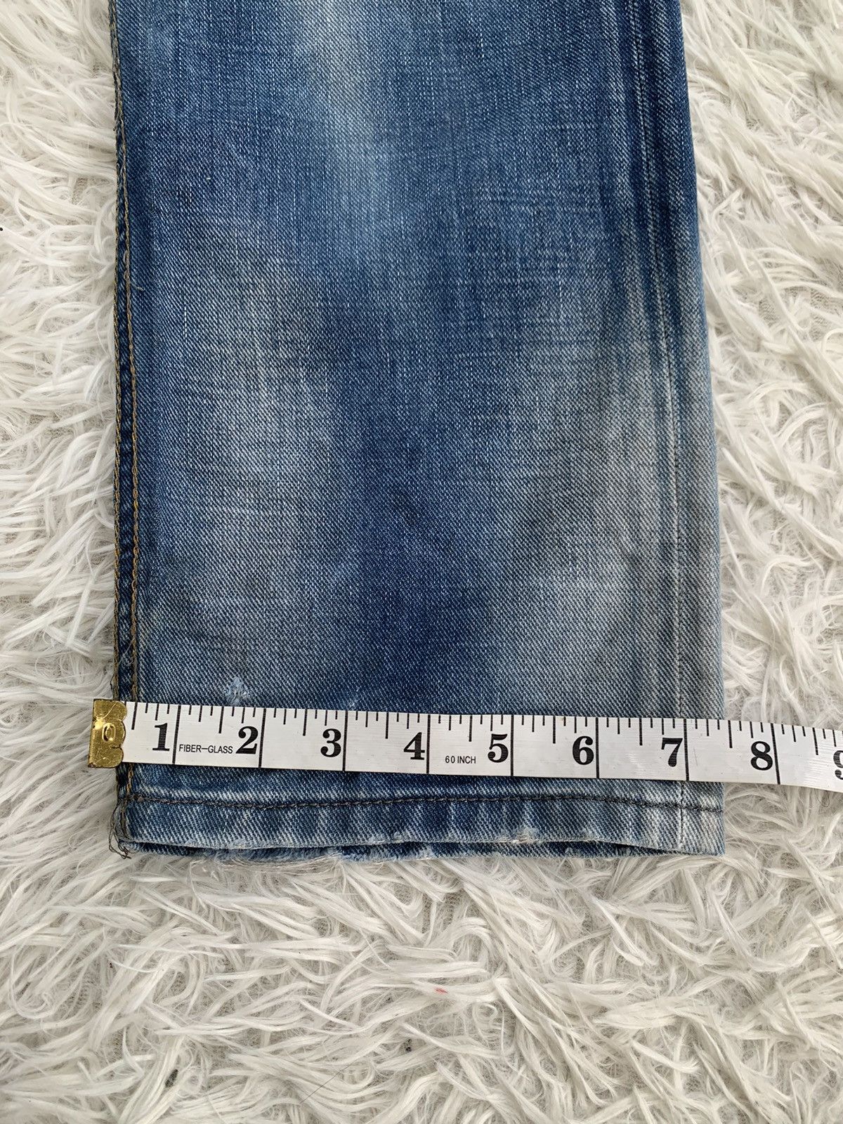 Diesel Distress Diesel Blue Eyecons 2014/1 Edition Denim Pant Size US 35 - 20 Thumbnail