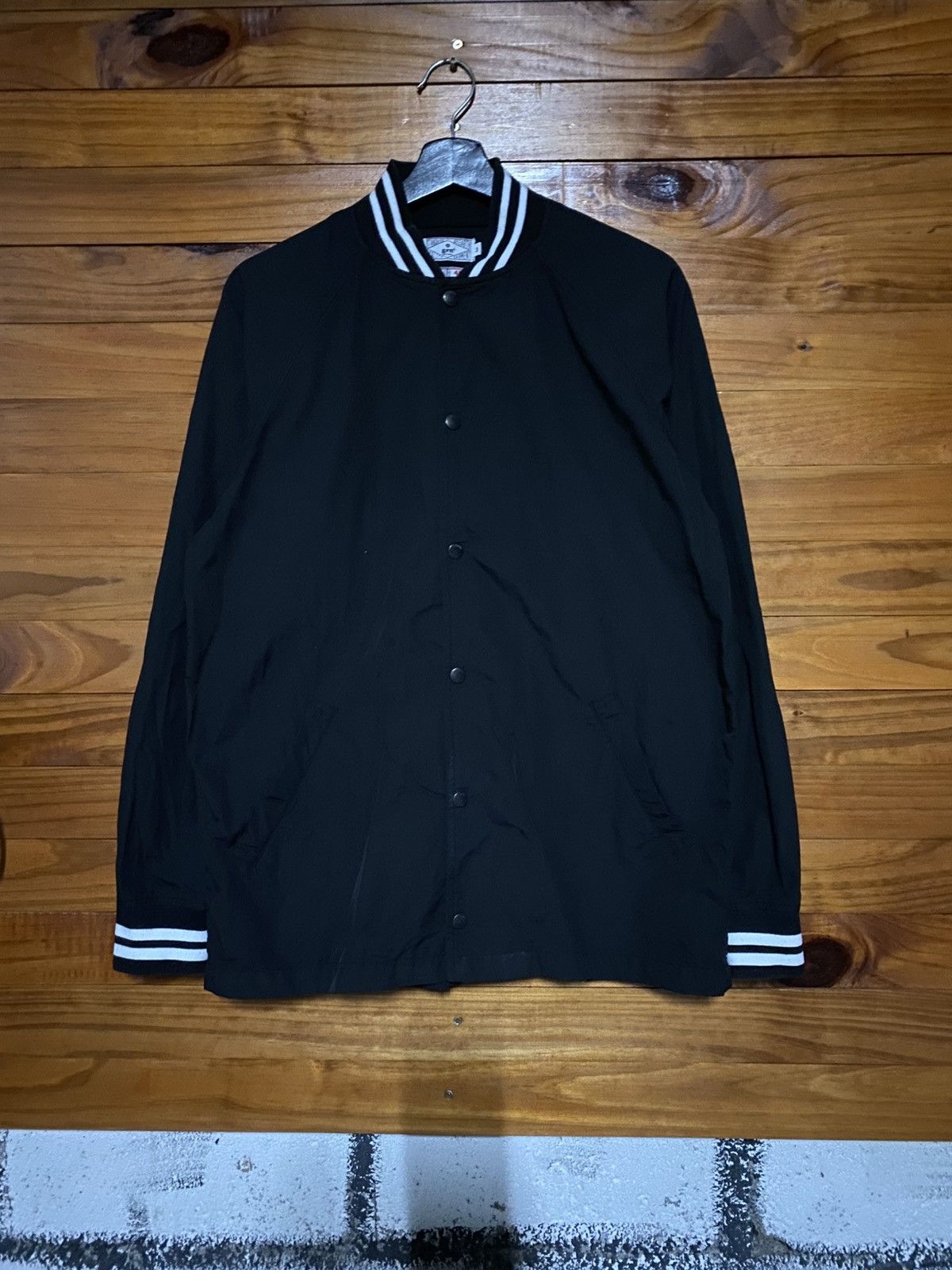 GRN grn Tokyo Japan Varsity Coach Jacket | 2000s Streetwear Size US L / EU 52-54 / 3 - 3 Thumbnail