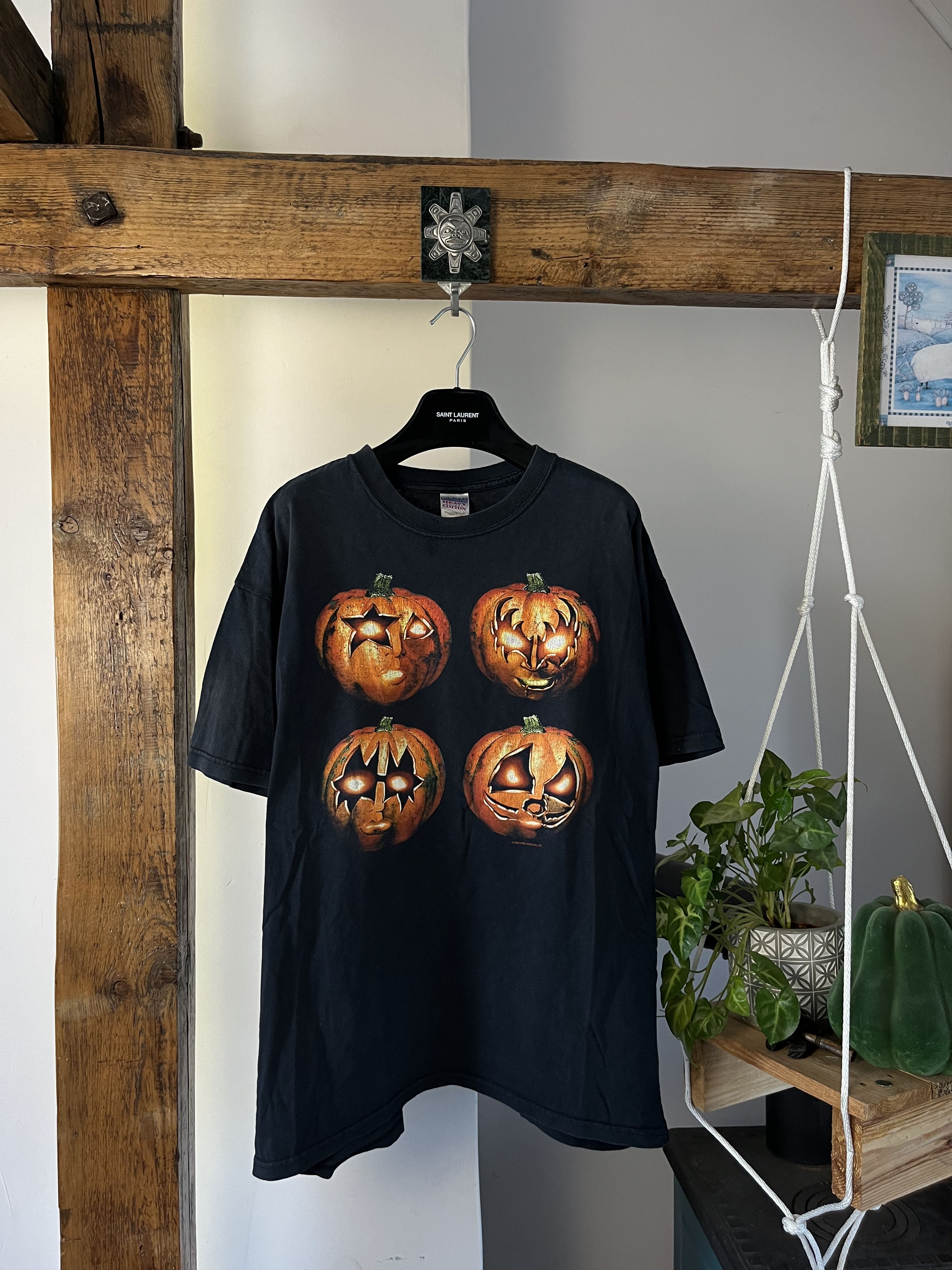 Band Tees × Vintage Vintage Kiss Smashing Pumpkins Halloween 2000 Tour Tee Size US XL / EU 56 / 4 - 1 Thumbnail