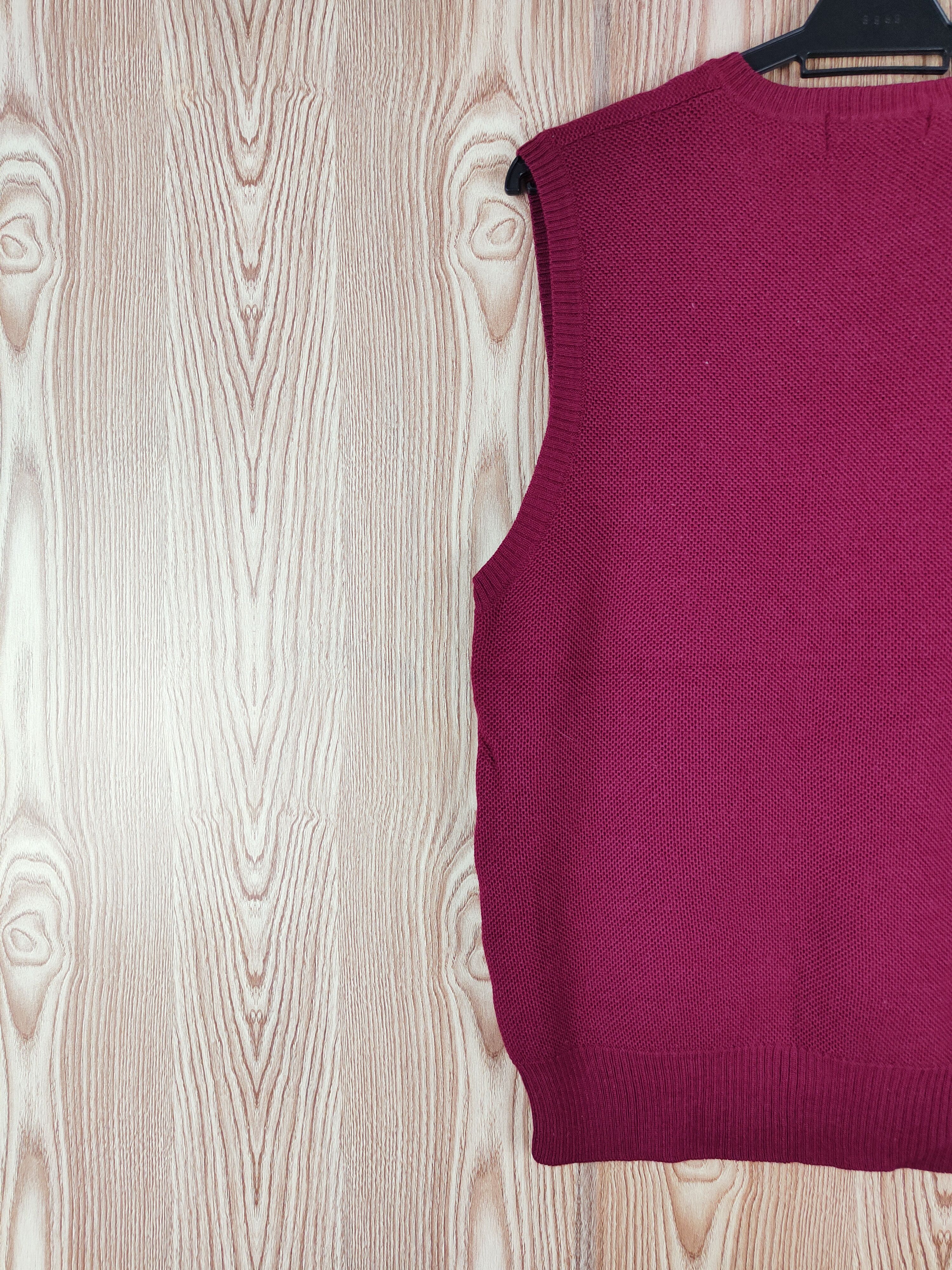 Polo Ralph Lauren Polo Golf Ralph Lauren Maroon Knitwear Vests #W142 Size US M / EU 48-50 / 2 - 10 Thumbnail