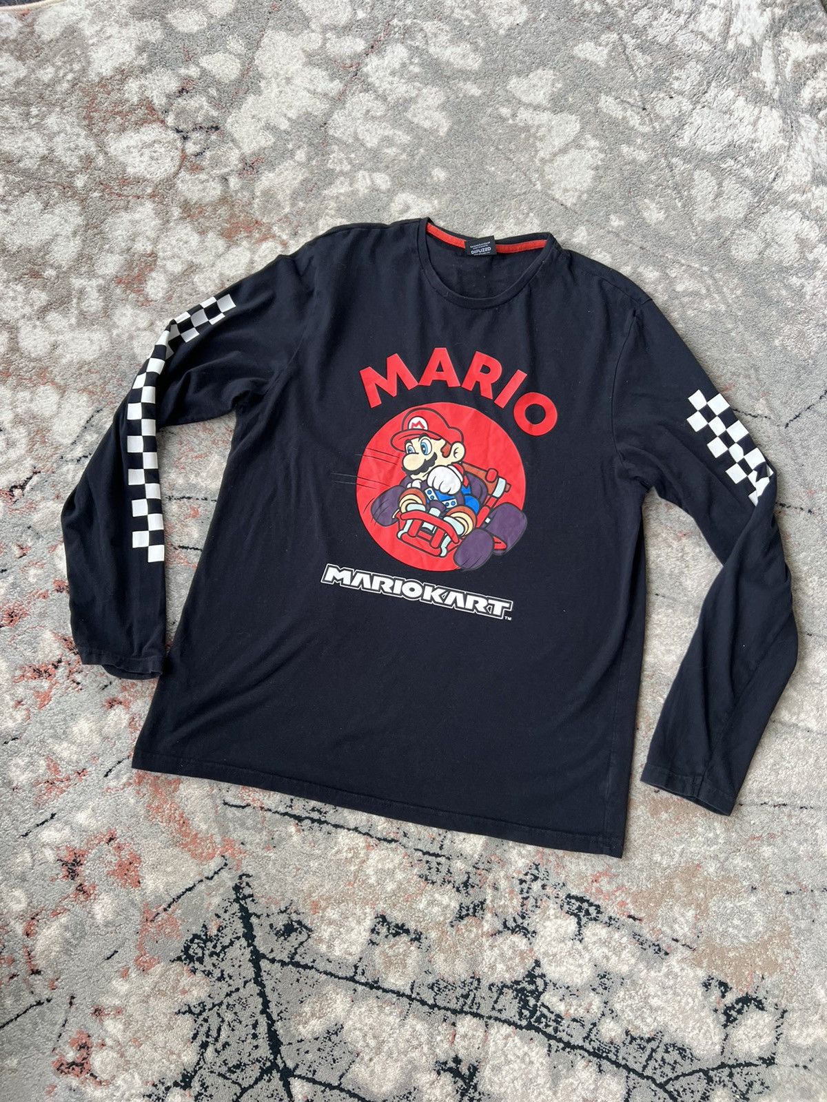 Nintendo Mario Mario Kart Nintendo Long Sleeve Size US L / EU 52-54 / 3 - 1 Thumbnail