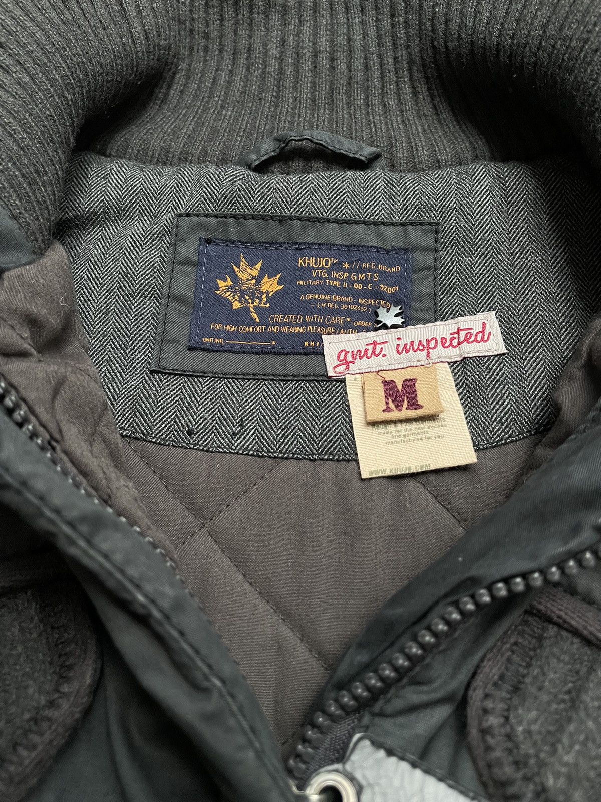 Vintage Vintage Japanese Brand Khujo Waxed Cotton Jacket 2000s Size US M / EU 48-50 / 2 - 7 Thumbnail