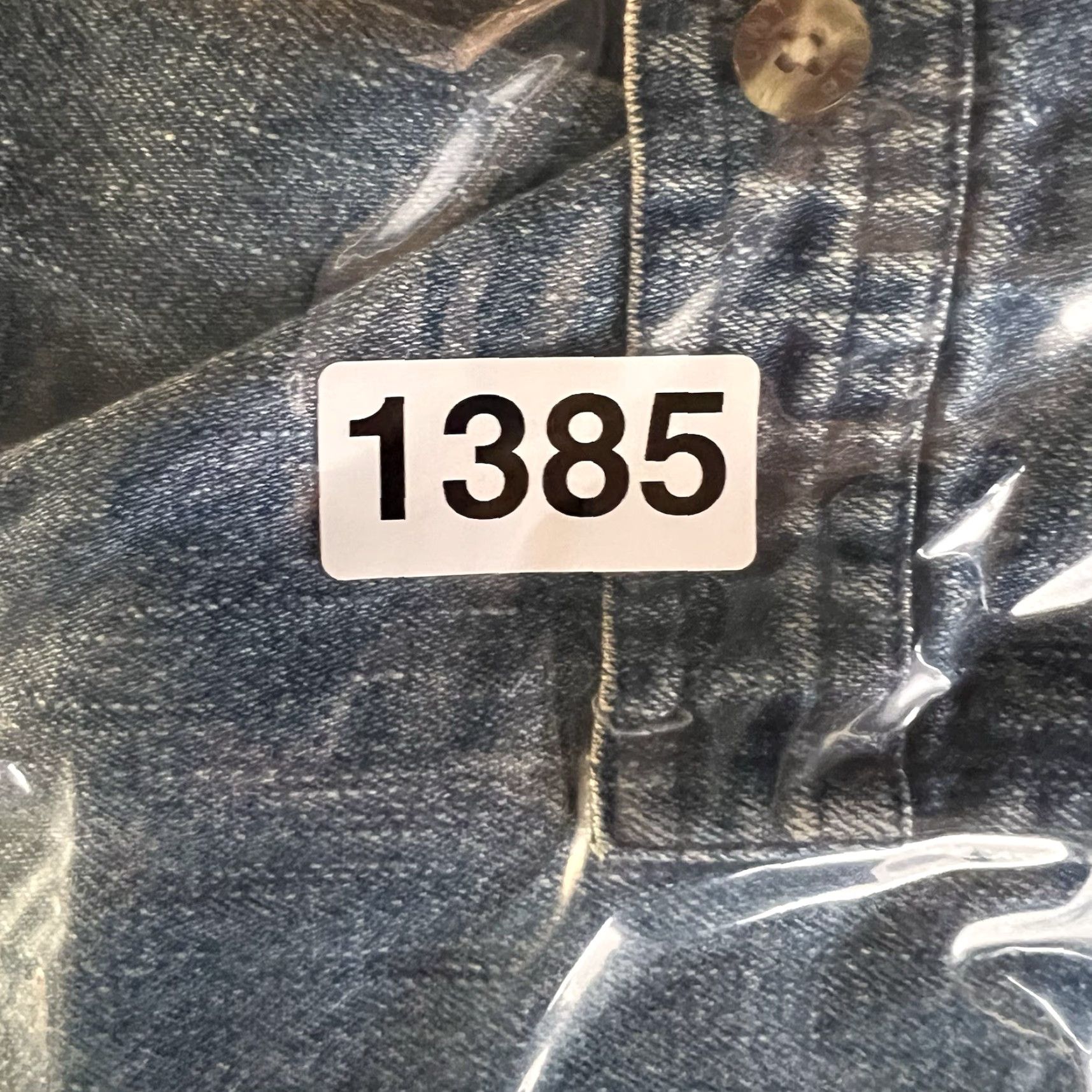 Denime Hunt Club Shirt Denim 100% Cotton Button-Down Shirt M Denim Men 90s Vintage Shacket? Size US M / EU 48-50 / 2 - 7 Thumbnail