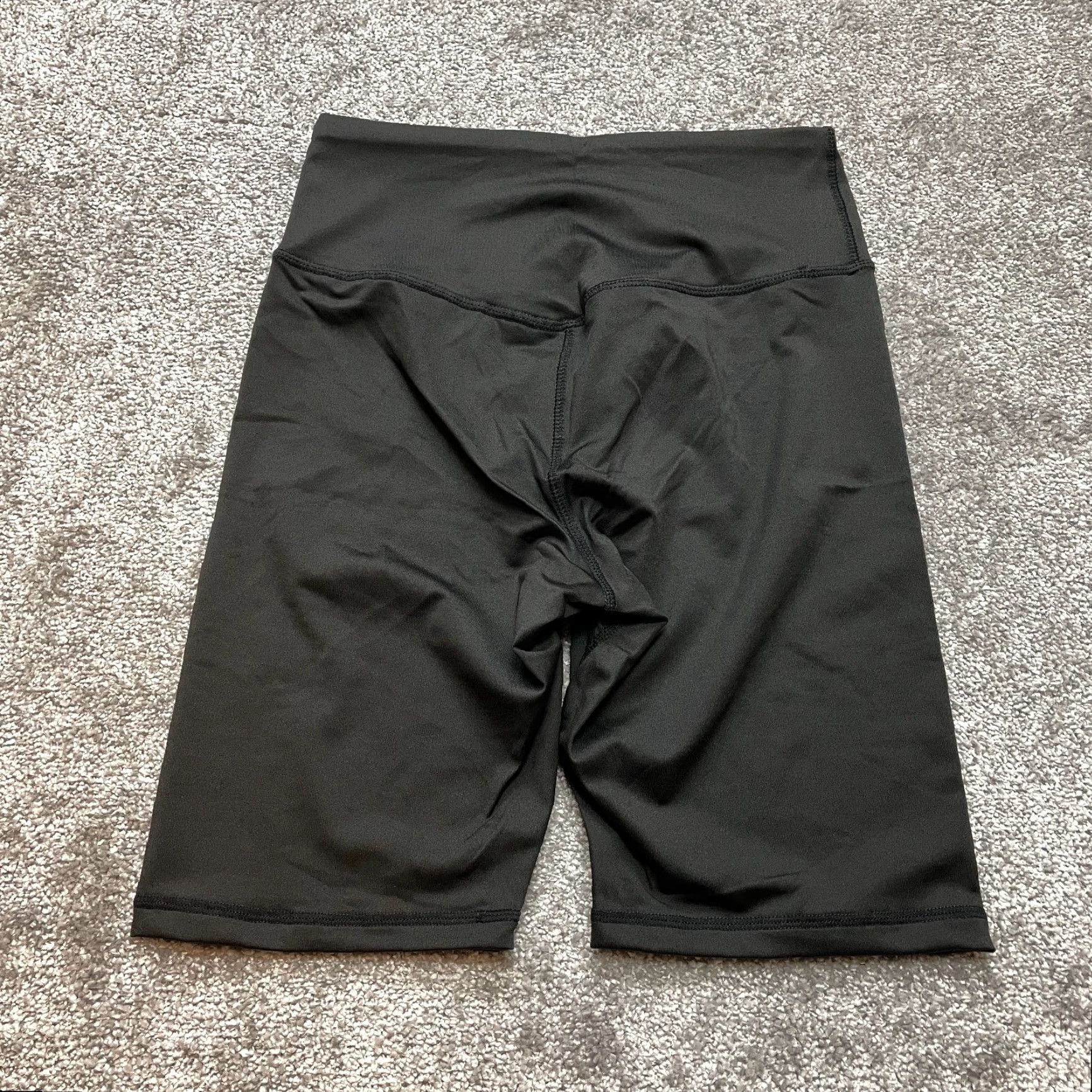 Vintage Unbranded Compression Shorts Womens M Black Stretch Active Gym Yoga New NWT Size 32" / US 10 / IT 46 - 7 Thumbnail
