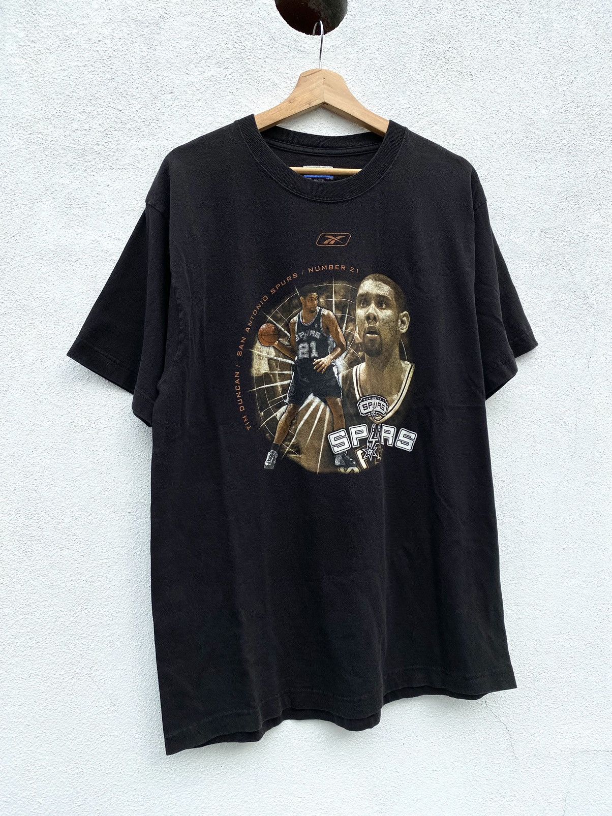 NBA × Reebok × Vintage Vintage Reebok Tim Duncan San Antonio Spurs Size US L / EU 52-54 / 3 - 4 Thumbnail