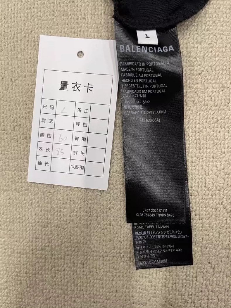 Balenciaga Balenciaga Lion Club Logo Short Sleeve TShirt-2505 Size US L / EU 52-54 / 3 - 4 Thumbnail