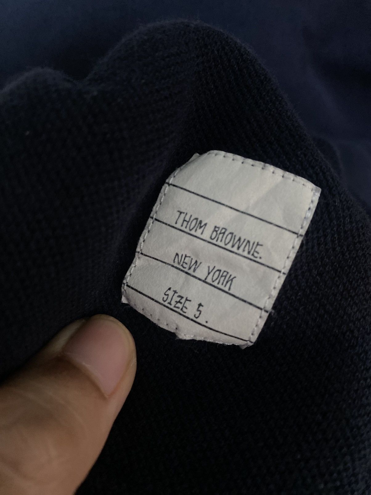Thom Browne Thom browne back stripe tshirt pique made in italy Size US XL / EU 56 / 4 - 15 Thumbnail