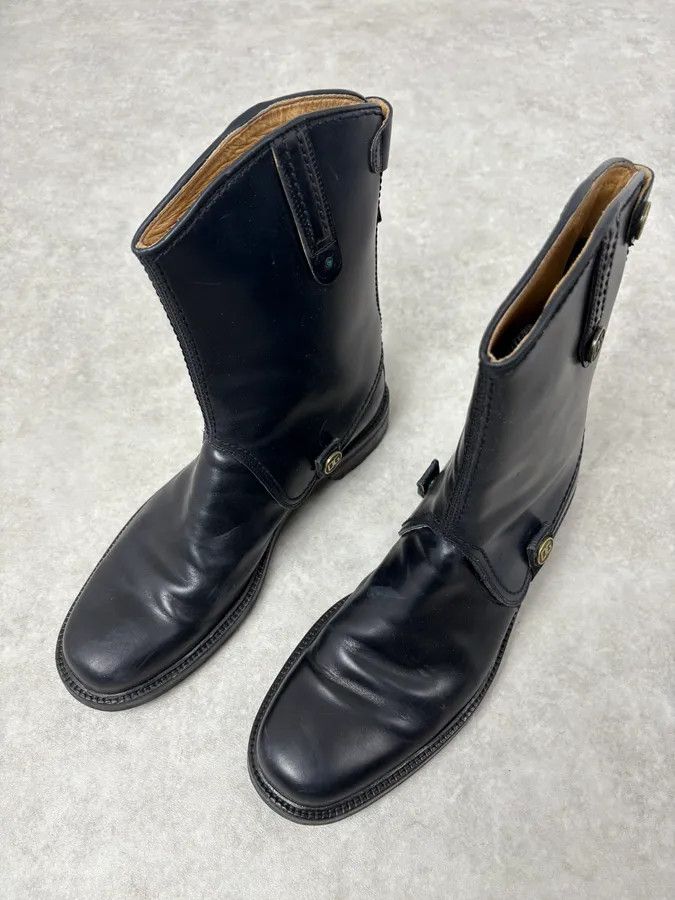 Dolce & Gabbana 2010s Dolce & Gabbana Black Premium Leather Boots Size US 8 / EU 41 - 3 Thumbnail