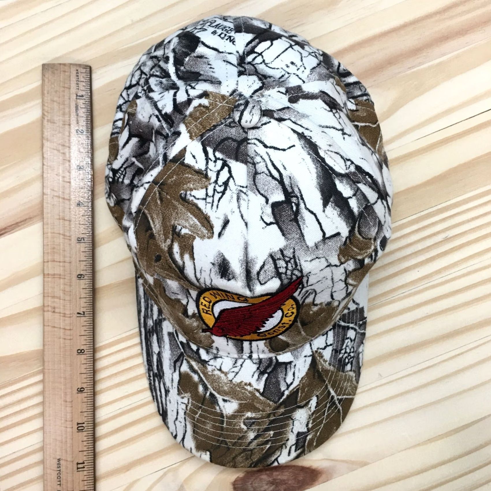 Red Wing Red Wing Construction Daystone Baseball Hat Mens White OS Embroidered Logo Size ONE SIZE - 3 Thumbnail