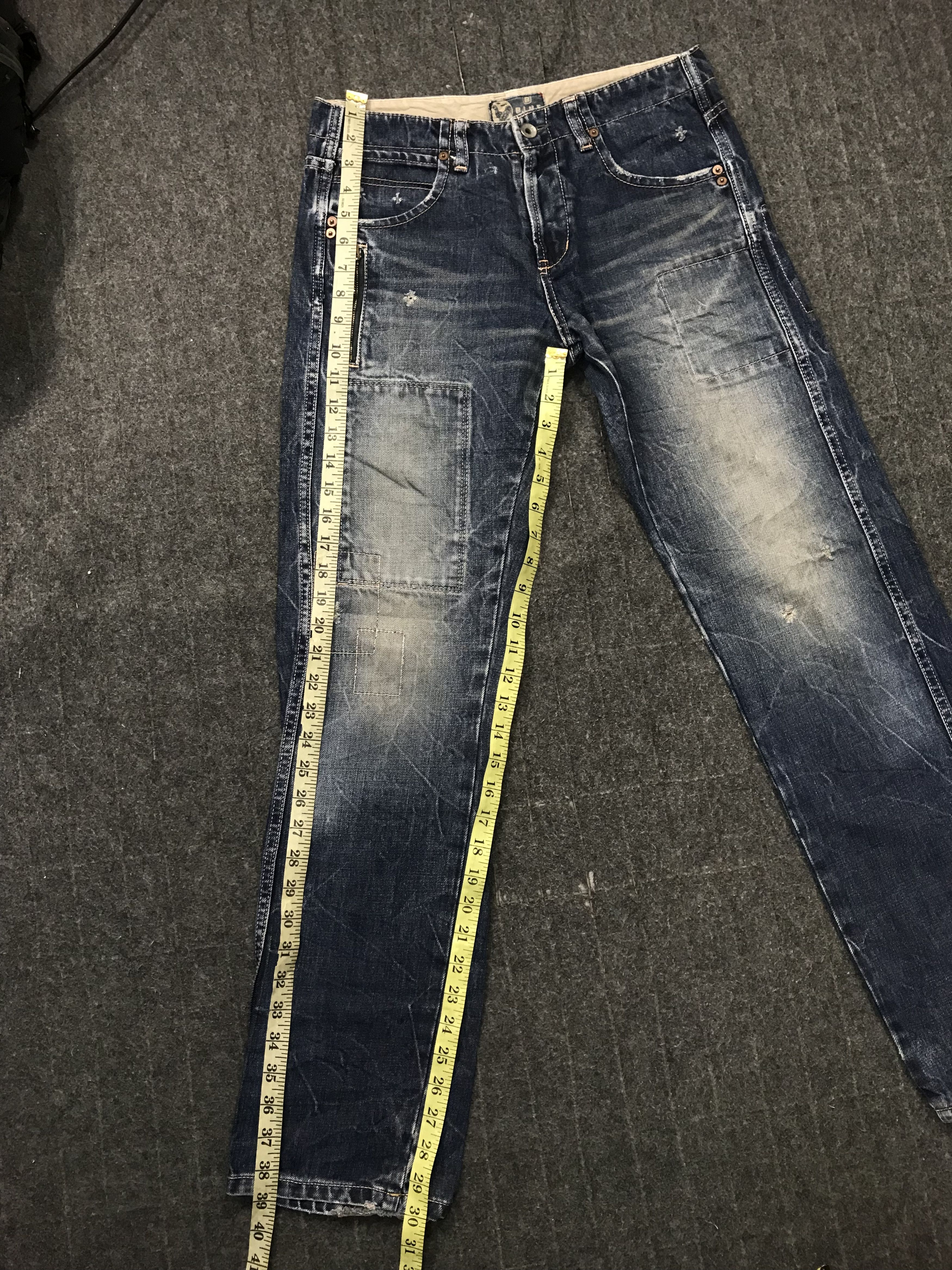 Blue Blue Japan Vintage Blue Blue Japan Denim Jeans Indigo Pant Straight Cut Size US 30 / EU 46 - 14 Thumbnail