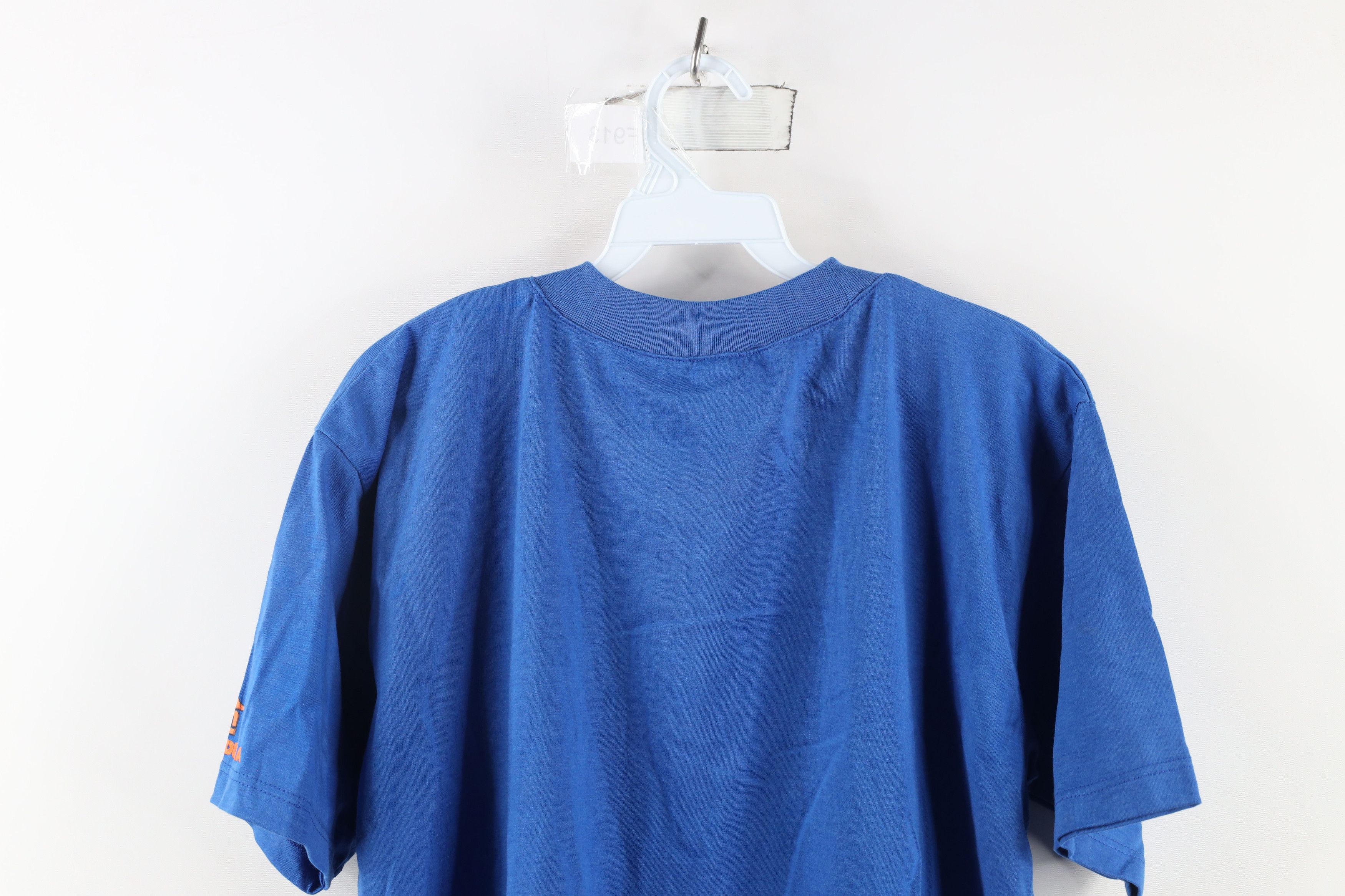 Vintage Vintage 90s Streetwear Sri Lanka Elephant T-Shirt Blue Size US L / EU 52-54 / 3 - 10 Thumbnail