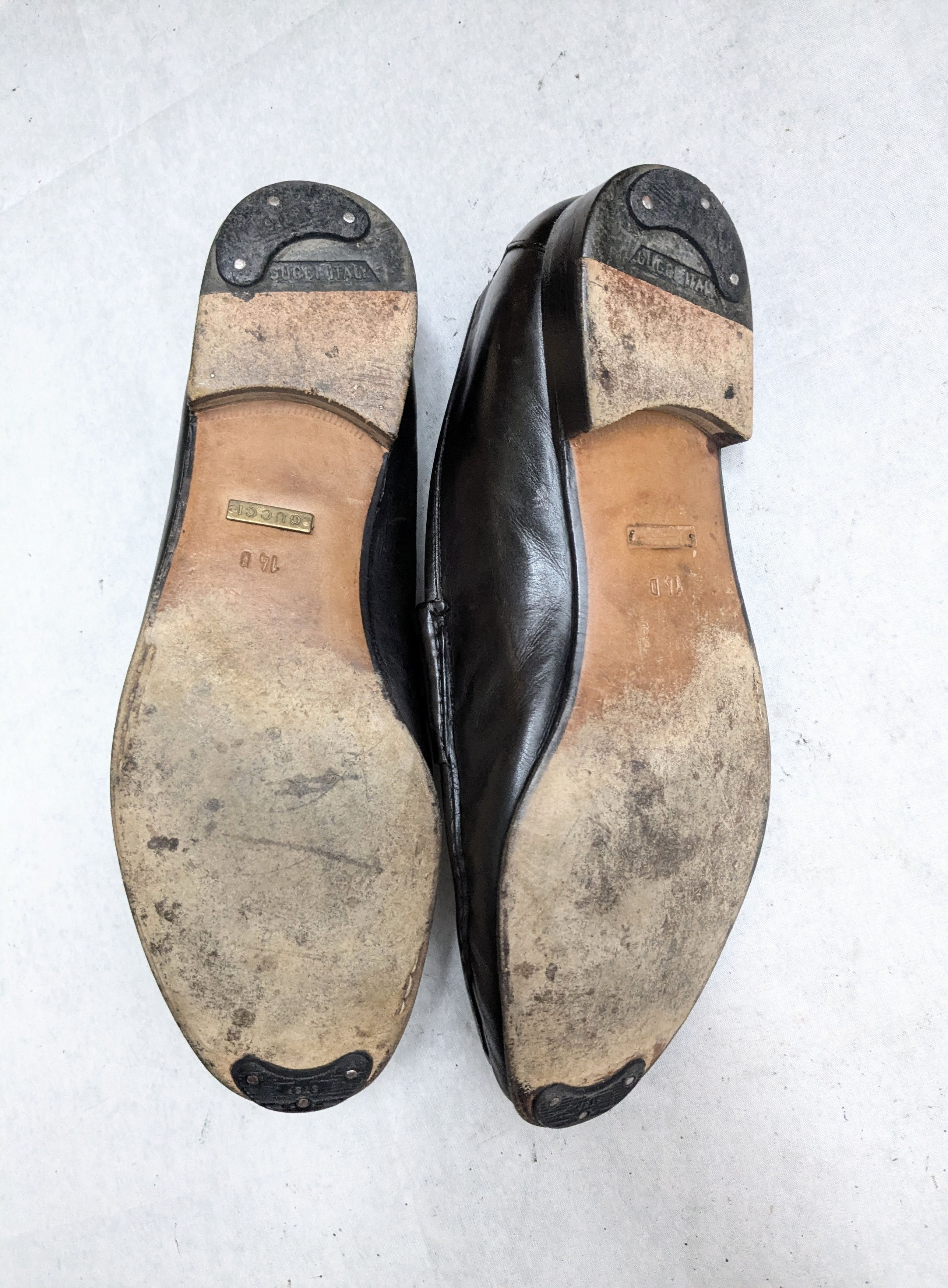 Gucci Gucci Horsebit Loafers Dark Brown 14 D Leather Size US 14 / EU 47 - 11 Thumbnail