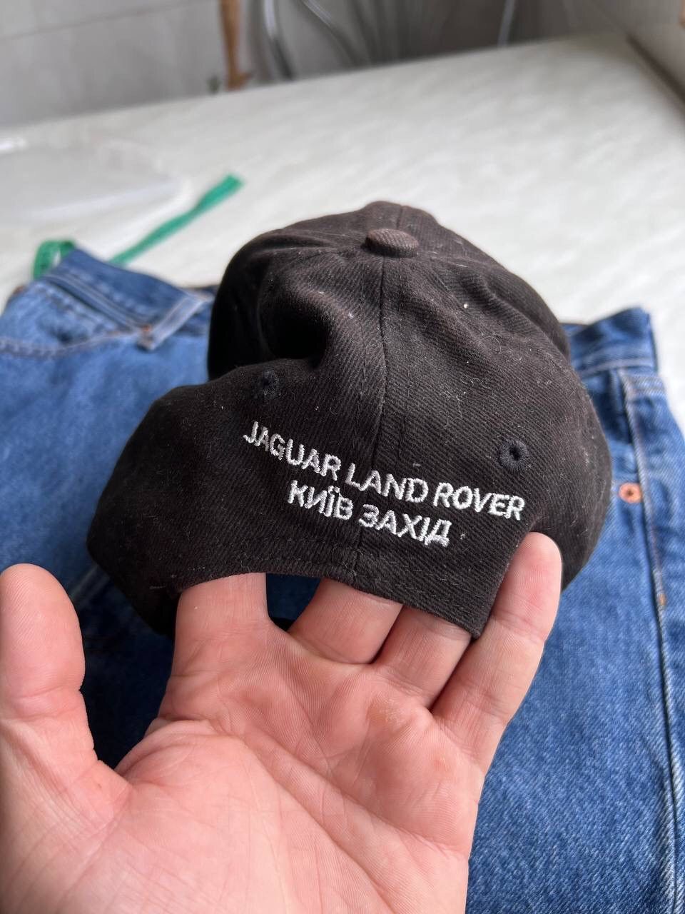 Japanese Brand VINTAGE CAP HAT LAND ROVER JAGUAR RACING AUTO BLACK FADED Size ONE SIZE - 6 Thumbnail
