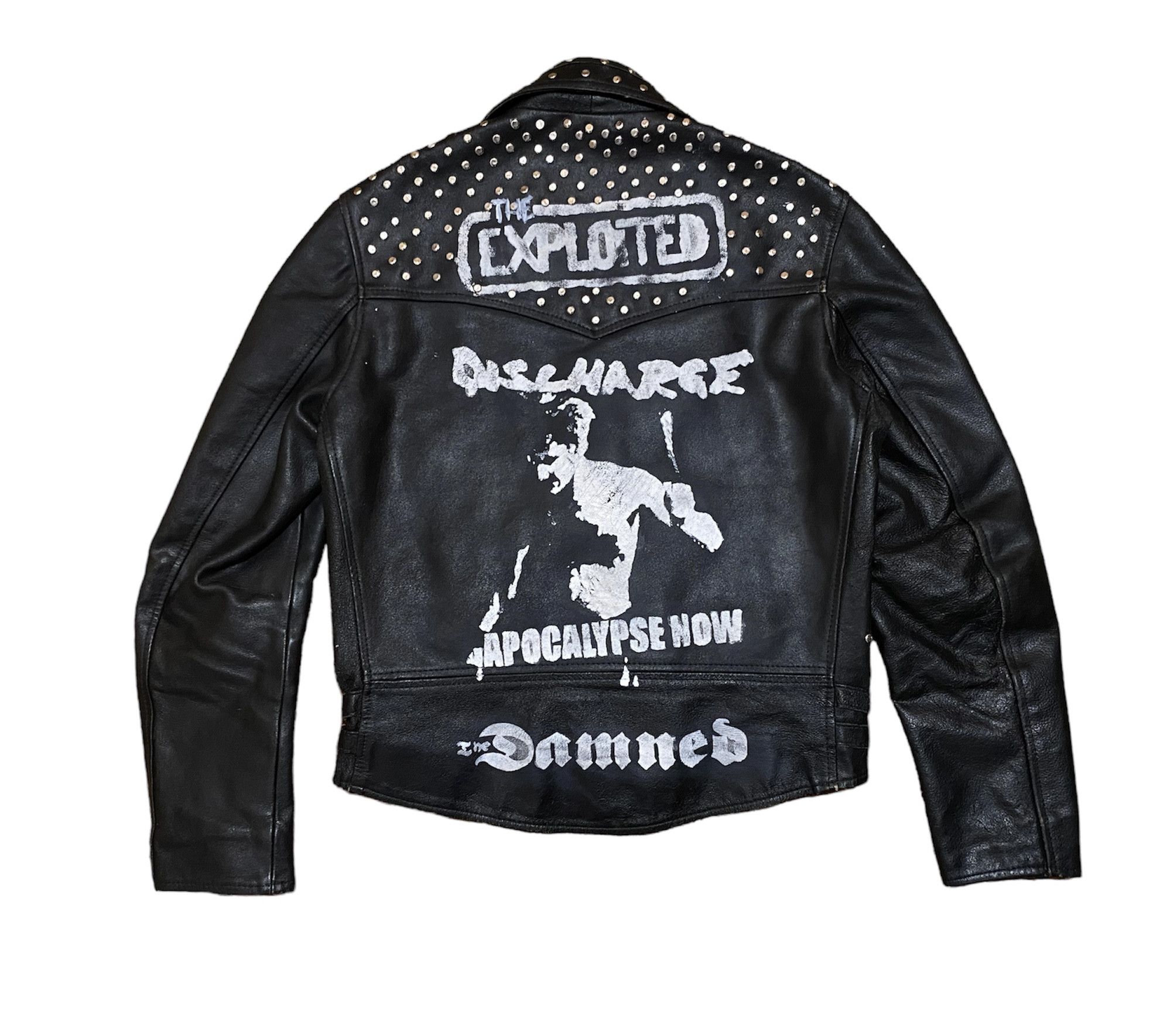 Vintage Rare Vintage 80s Campri Everest Studded Punk Leather Jacket ...