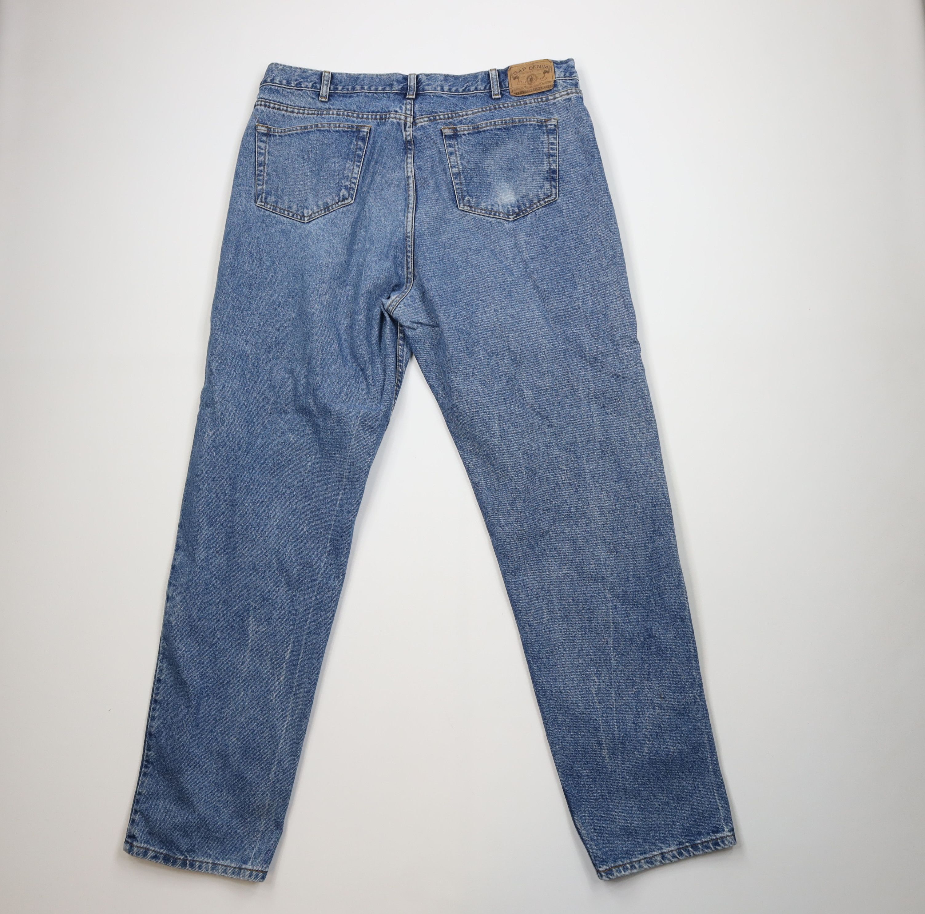 Gap Vintage 90s Gap Relaxed Fit Tapered Leg Denim Jeans Blue USA Size US 40 / EU 56 - 9 Thumbnail