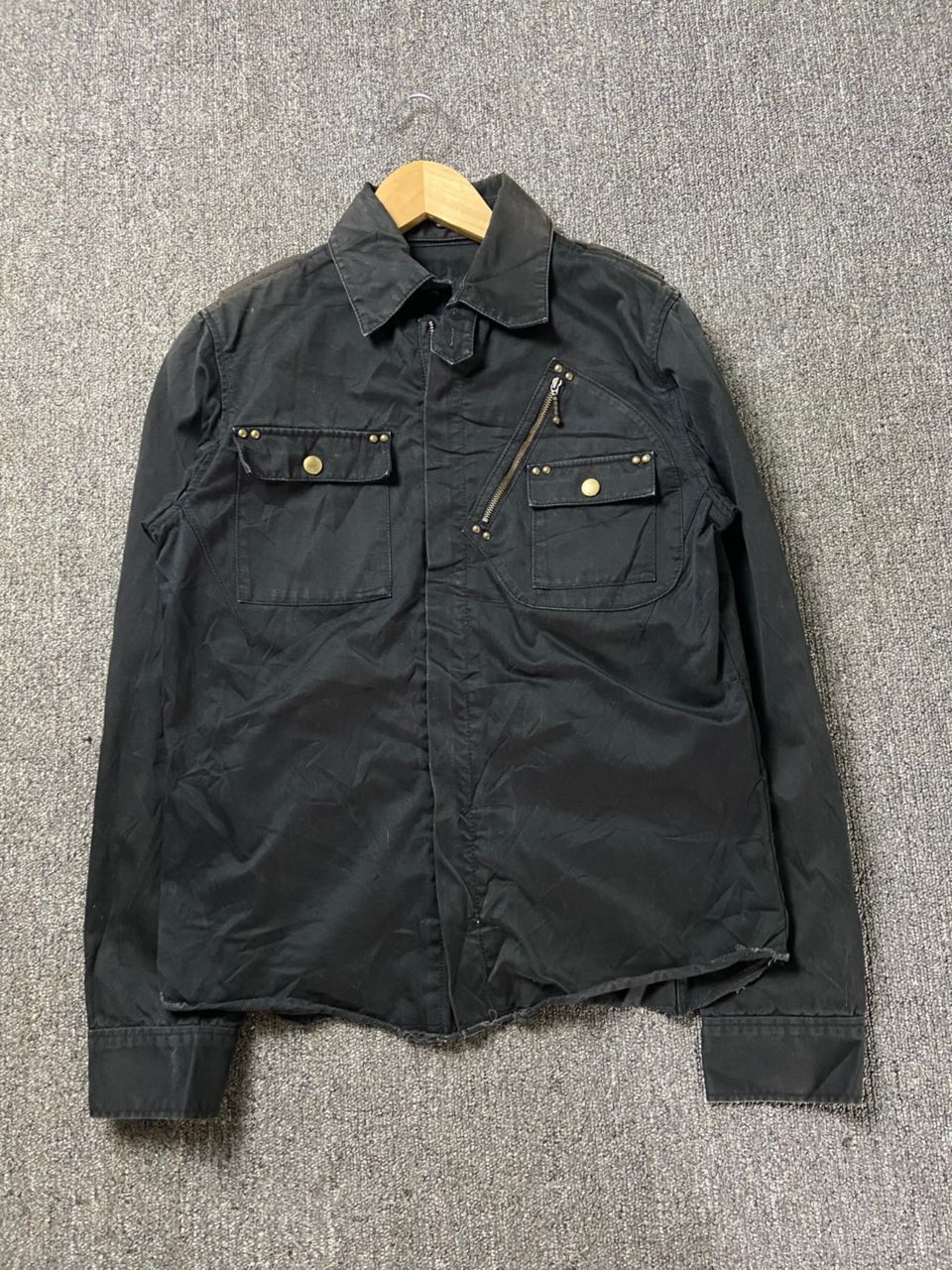Japanese Brand I’m Antonio Brand Tactical Workwear Shirt Jacket (204) Size US XXS / EU 40 - 1 Thumbnail