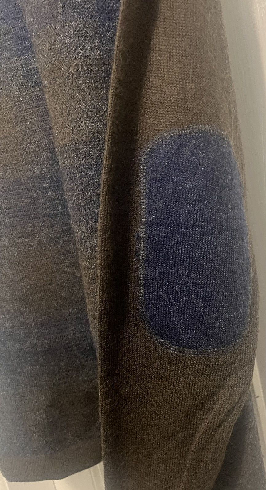 Gap Authentic vintage Gap brown blue plaid wool sweater 2001 L Size US L / EU 52-54 / 3 - 2 Thumbnail