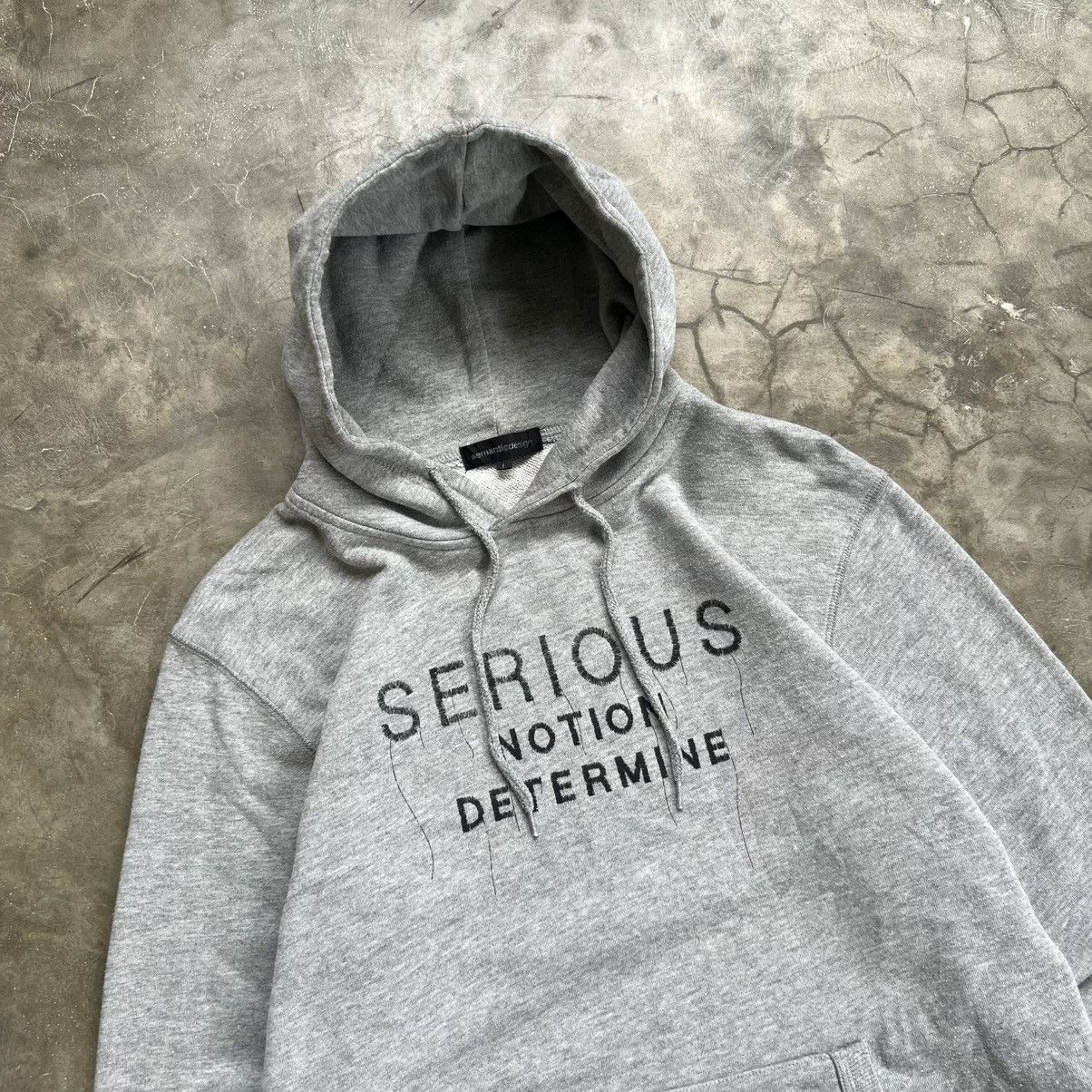 Hysteric Glamour 2000s Semanticdesign Poem Serious Hoodie Size US L / EU 52-54 / 3 - 2 Thumbnail