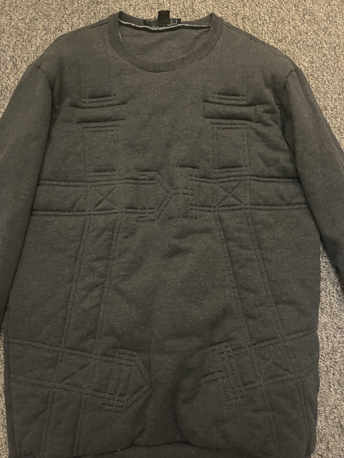 Yohji Yamamoto Y3 parachute embroidered sweater Size US M / EU 48-50 / 2 - 2 Thumbnail