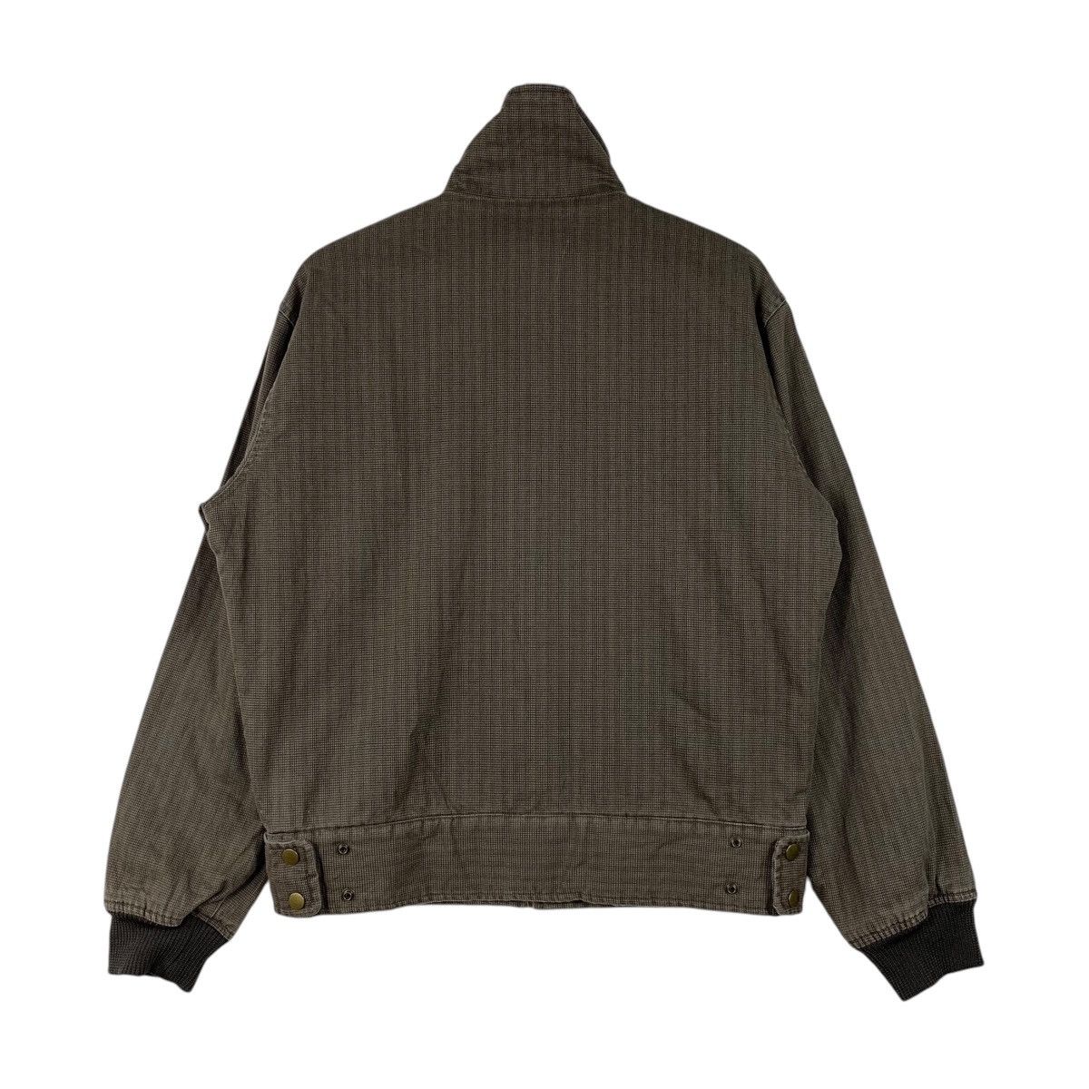Vintage × Woolrich Woolen Mills Vintage WOOLRICH Casualwear Designer Cotton Bomber Jacket Size US M / EU 48-50 / 2 - 2 Thumbnail
