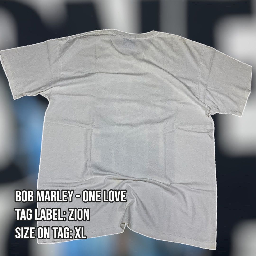 Band Tees × Zion Rootswear Bob Marley - One Love Band Tee Size US XL / EU 56 / 4 - 2 Thumbnail