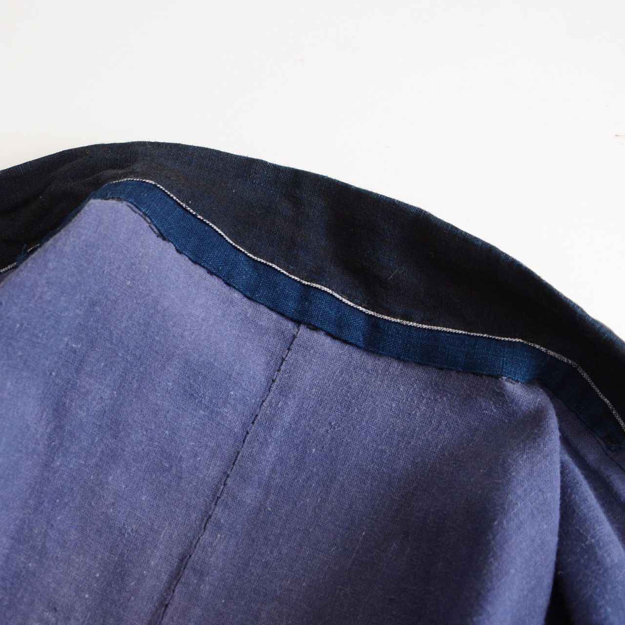 Other Vintage Japanese Noragi Indigo Stripe Cotton Jacket Size L / US 10 / IT 46 - 5 Thumbnail
