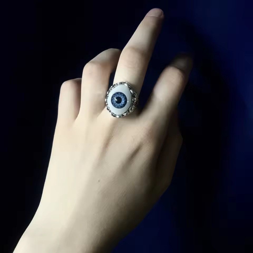 Japanese Brand Eye Ring Size 6-13 Size ONE SIZE - 4 Thumbnail