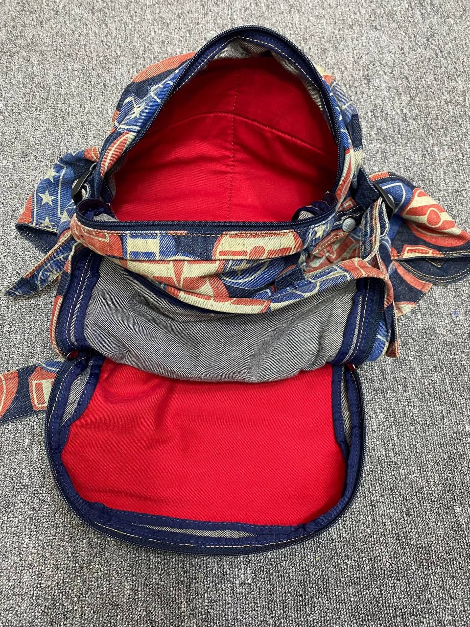 Hysteric Glamour VTG 90S HYSTERIC GLAMOUR TOOLS FIREFIGHTER BUMBAG DENIM Size ONE SIZE - 10 Thumbnail