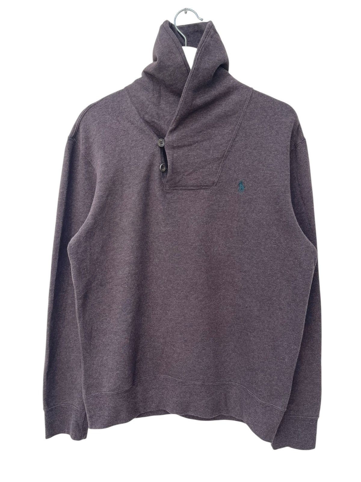 Polo Ralph Lauren Polo Ralph Lauren small pony brown henley neck medium Size US M / EU 48-50 / 2 - 1 Thumbnail