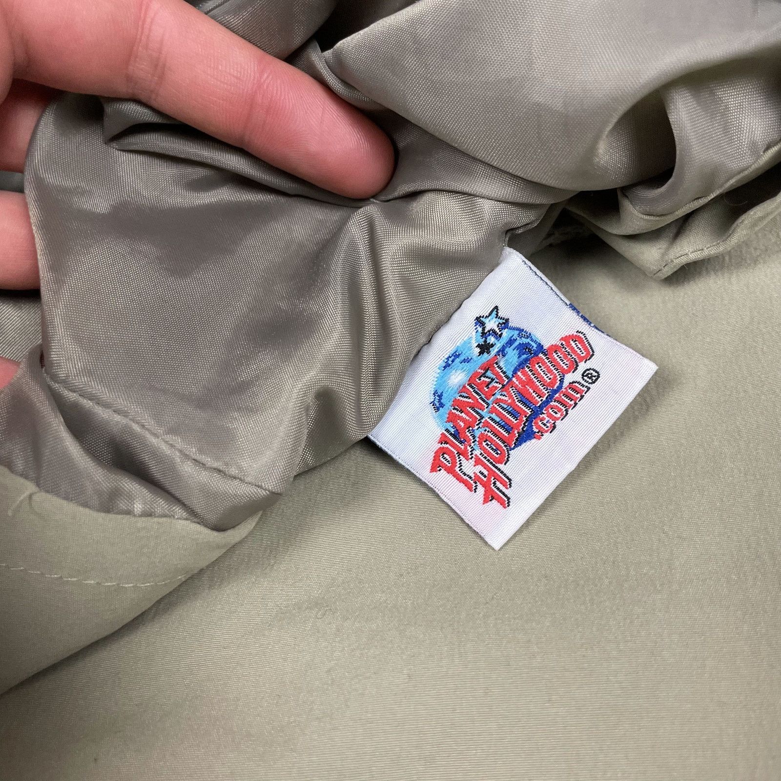 Planet Hollywood Vintage Planet Hollywood Men Olive Pullover Anorak Jacket XL Size US XL / EU 56 / 4 - 8 Thumbnail