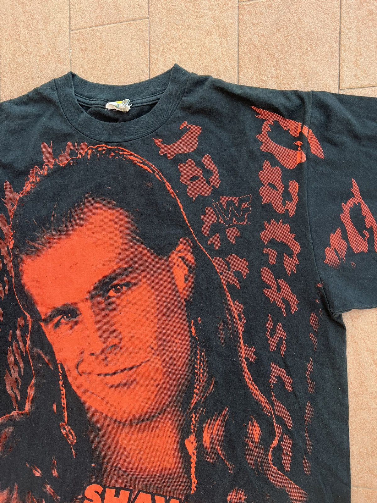 Vintage × WWF Vintage Shawn Michaels AOP tee Size US XL / EU 56 / 4 - 6 Thumbnail